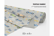 Racing pattern Cat Dog Racer car f1, a Pattern Graphic by Milatoo (Thumbnail 4 of 4)