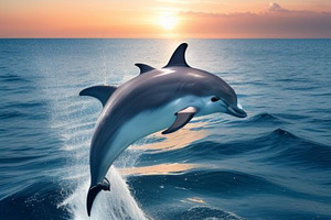 dolphin stock photo, an Animal Photo by ComfortQ