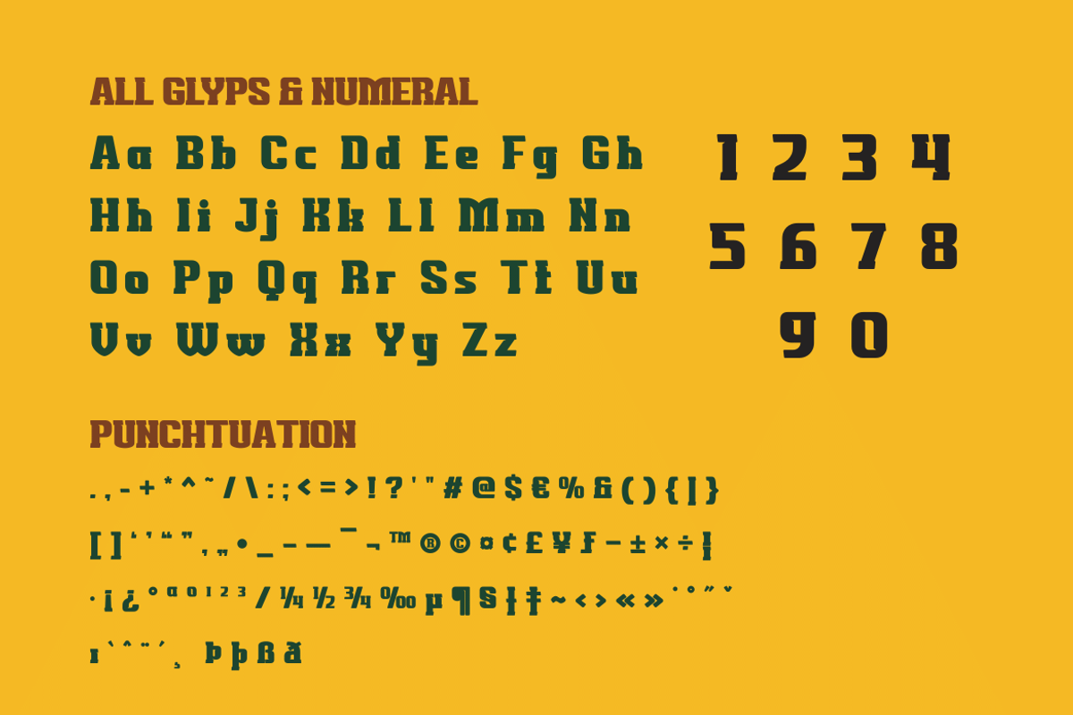 KUNEX | Athletic Font, a Font by twinstd (Photo 11 of 13)
