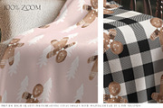 Christmas Fleece Blanket Mockups, a Product Mockup by mock-ups (Thumbnail 4 of 11)