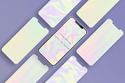 Holographic Marbling Backgrounds, a Texture Graphic by Kat Anti (Thumbnail 5 of 8)