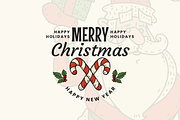 Santa Claus Christmas Badge Bundle, a Branding & Logo Template by Headfonts (Thumbnail 5 of 6)