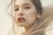 148 Young wrapped models, a Beauty & Fashion Photo by Handmadefont (Thumbnail 19 of 153)