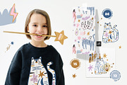Tigers dreams - graphic collection, an Animal Illustration by avdnadi (Thumbnail 2 of 10)