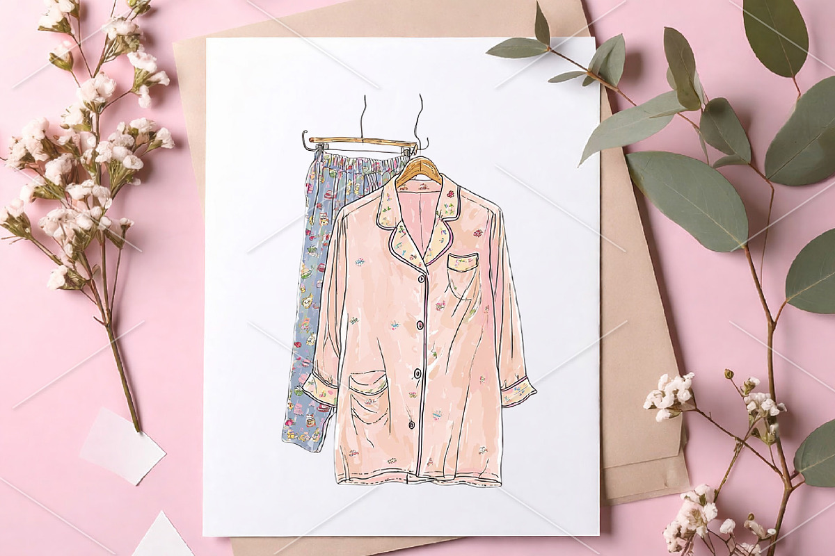 Watercolor Girl Power Woman Clipart, a Seasonal Illustration by Canvas Craft (Photo 10 of 10)