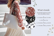 Orchid & Wildflower Seamless Vectors, a Pattern Graphic by Momosama Studio (Thumbnail 4 of 5)