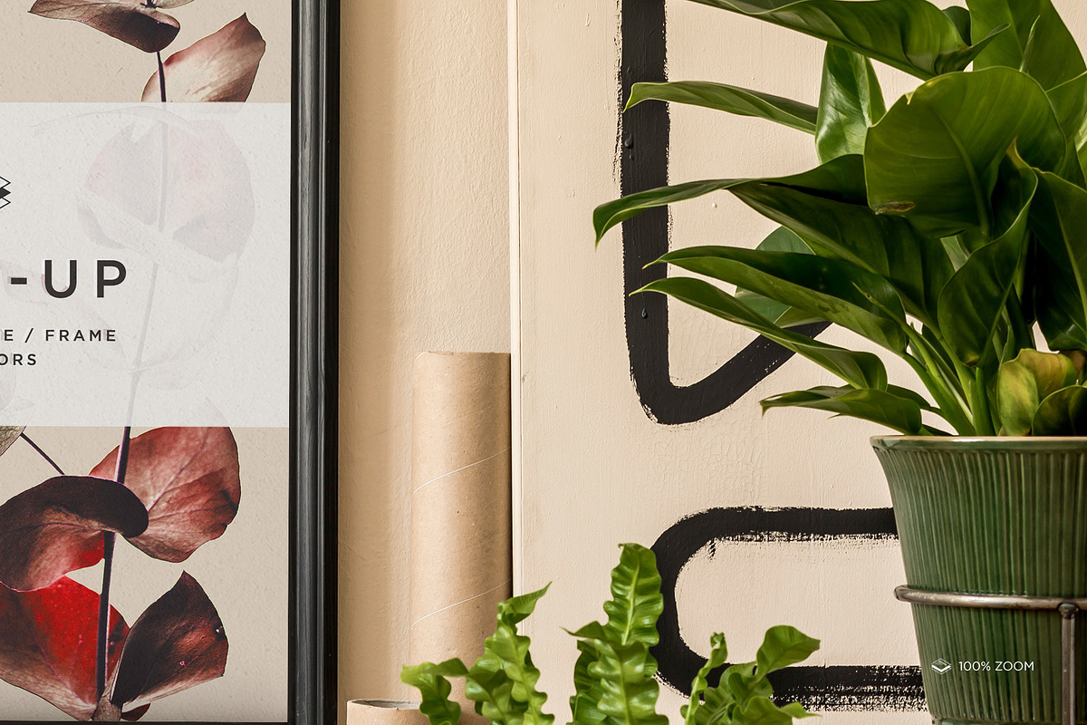 Portrait Frame on Scenes Mock-up, a Print Template by Branda Keeps (Photo 29 of 30)