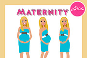 Maternity Pregnant Portrait Creator, a Person Illustration by Lauren Lesley Studio (Thumbnail 8 of 45)