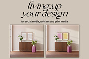 Two Frame Mockups DIN A Ratio, a Household Mockup by Bonumo (Thumbnail 7 of 9)