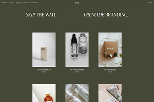 Rome Squarespace Template