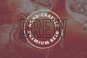 Vintage Logos & Badges: Local Brew, a Branding & Logo Template by eppearance (Thumbnail 8 of 9)