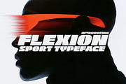 Flexion - Sport Typeface, a Sans Serif Font by HipFonts (Thumbnail 1 of 12)