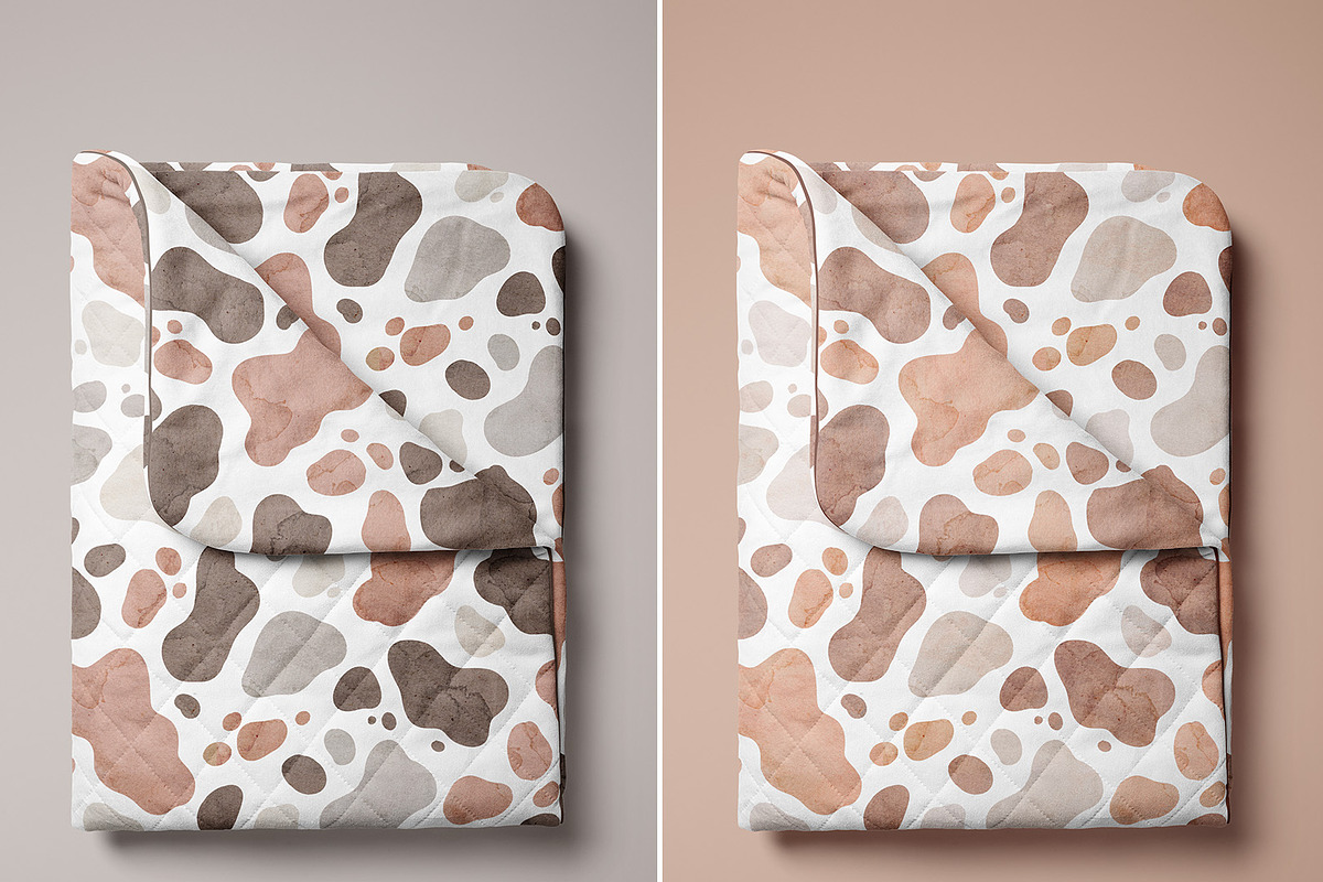 Pastel Cow Print Seamless Pattern, a Pattern Graphic by Brzozowska (Photo 3 of 12)