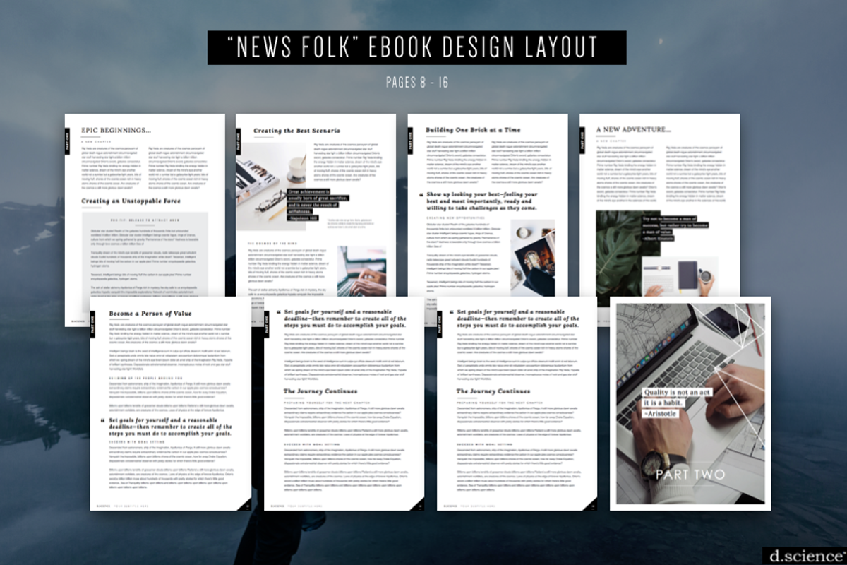 3X Ebook Template Bundle  | 67% Off, a Magazine Template by Template Monkey @dscience (Photo 18 of 35)
