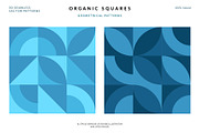 Organic Squares Patterns, a Pattern Graphic by Designnina Shop (Thumbnail 9 of 14)