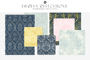 Decolux Art Deco Damask Patterns, a Pattern Graphic by Pink Linen (Thumbnail 2 of 10)