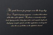 Platinum script, a Script Font by Pista Mova (Thumbnail 7 of 11)