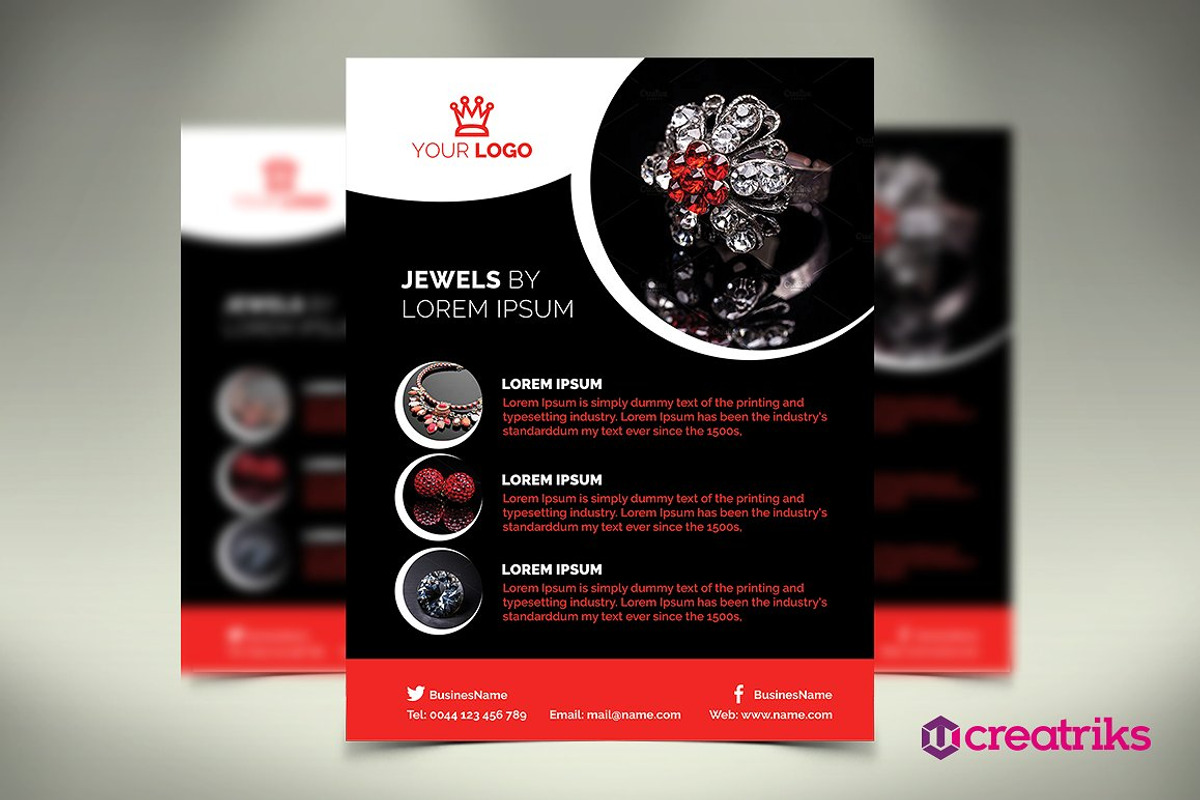 MultiPurpose Flyers - 6 Templates, a Flyer Template by Creatricks (Photo 4 of 7)