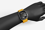 Smart Watch Mockup, a Product Mockup by MrLetters (Thumbnail 2 of 5)