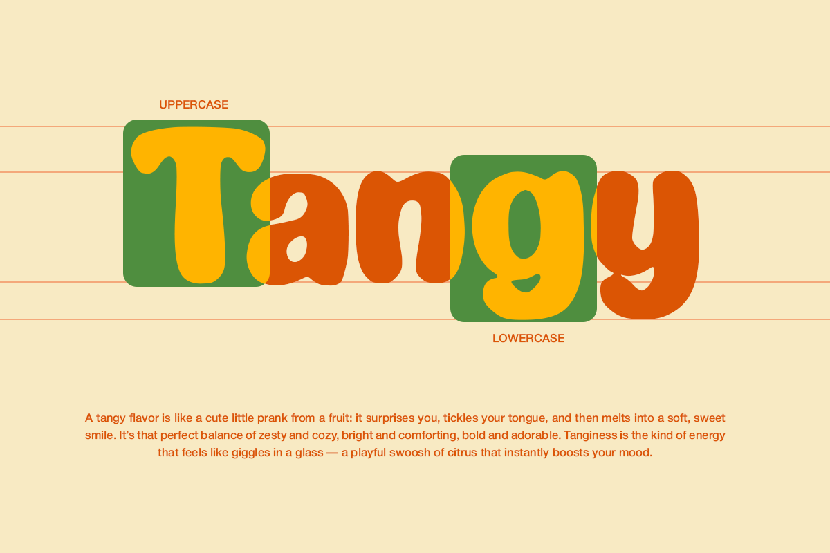 Bobba Boots - Juicy Bold Font, a Sans Serif Font by Pandeka Studio (Photo 2 of 9)