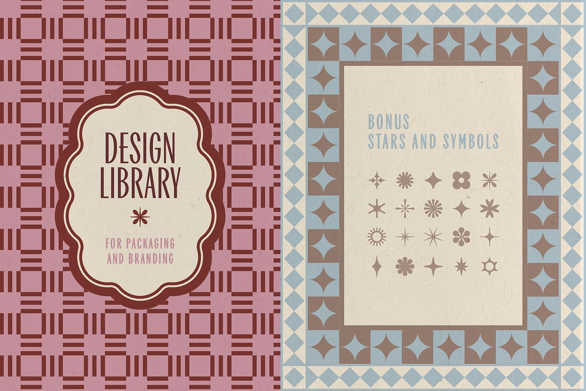 Vector frames and patterns, a Pattern Graphic by venimo (Photo 8 of 14)
