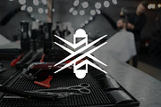 Abstract Barber Pole Logo, a Branding & Logo Template by Luxury Logos (Thumbnail 2 of 4)