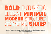 Neova, a Font by Pinisi ART (Thumbnail 5 of 10)