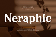 Neraphic A Modern Serif Font, a Serif Font by Storytype Studio (Thumbnail 1 of 15)