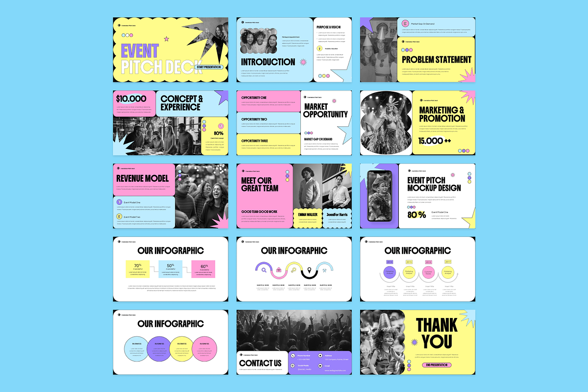 Event Pitch Deck preview 3