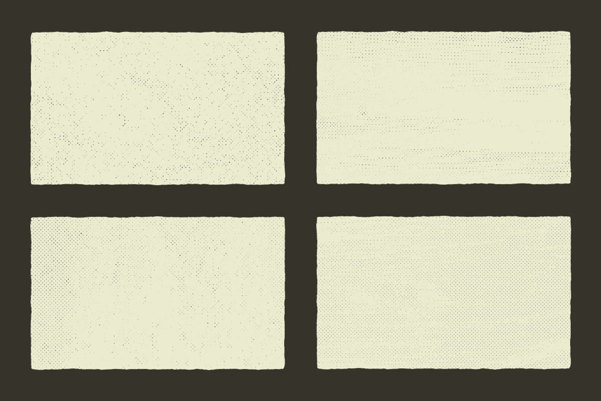 Subtle Halftone Textures preview 3