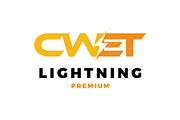 Initial Letter CWET Lightning Logo, a Branding & Logo Template by mesuka (Thumbnail 2 of 2)