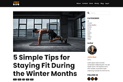 Kajabi Dark Fitness Website Theme, a Landing Page Template by ZohairKhanLtd (Thumbnail 8 of 10)