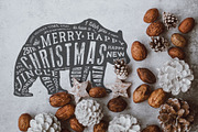 50 Retro Modern Christmas Logos, a Branding & Logo Template by Graphicdome (Thumbnail 6 of 11)