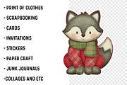 Patchwork Christmas Stickers Bundle, an Illustration by SinaCreation (Thumbnail 3 of 9)