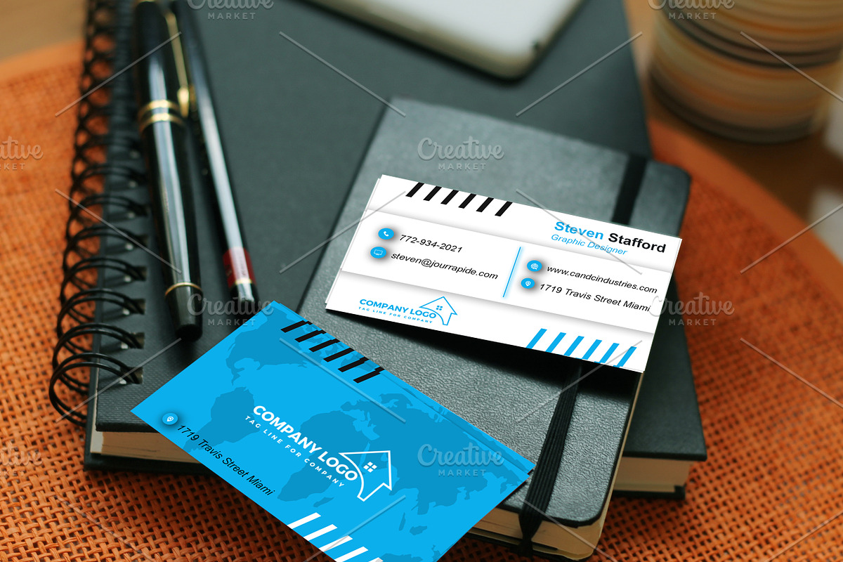 Creative Business Card PSD preview 6