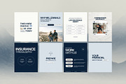 Insurance Agent Instagram Templates, a Social Media Template by Terraa Studio Design (Thumbnail 3 of 9)