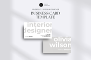 Interior Designer Business Card, a Business Card Template by yesitisprintable (Thumbnail 1 of 5)