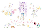 Watercolor Whimsical Garden Florals, a Decorative Illustration by Beigetime (Thumbnail 5 of 10)