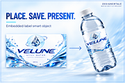 Floating Water Bottle Mockup PSD, a Packaging Mockup by Designertale (Thumbnail 5 of 10)