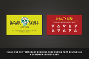 Sugar Skull Restaurant Bundle, a Brochure Template by Hues of Hodges (Thumbnail 4 of 7)