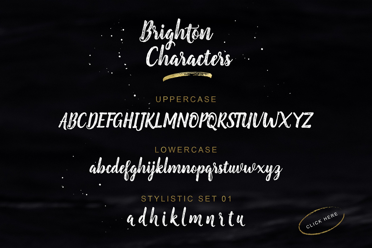 Brighton Script preview 8