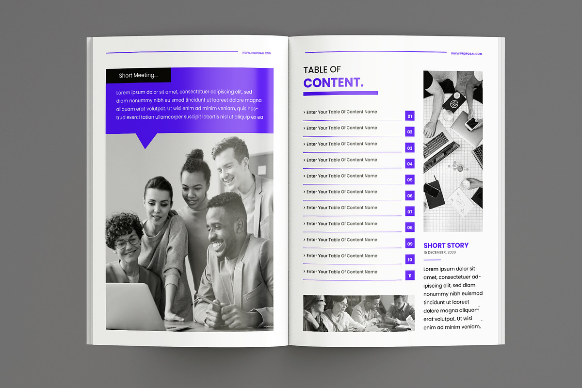 Company Proposal, a Brochure Template by FlyeredTemplate (Photo 2 of 11)