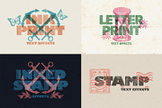 Inked Stamp Effect – 5 PSD Files, a Layer Style Add-On by Cursedesign (Thumbnail 2 of 6)