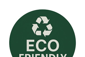 Recycling symbol on green eco-friend, an Illustration by Dvoevnore photos