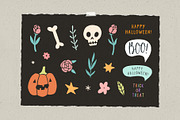 Scary & Cute. Halloween pack., an Education Illustration by kondratya (Thumbnail 2 of 7)