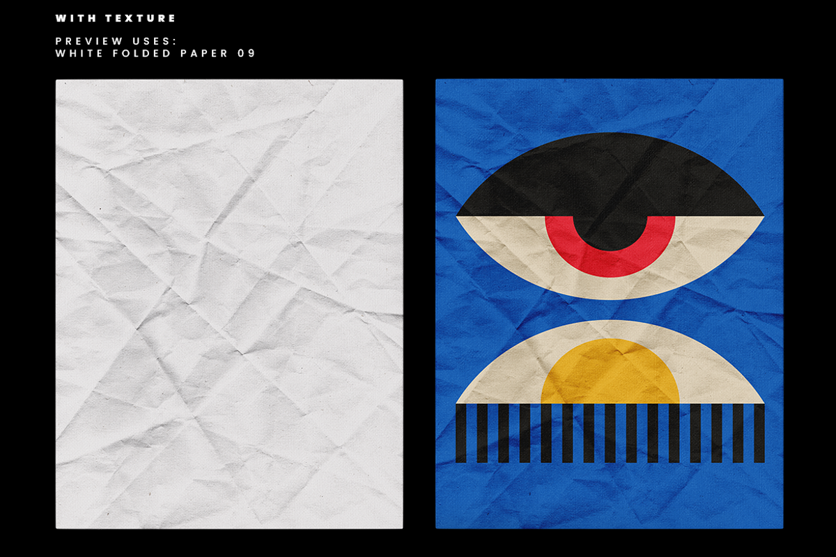 Realistic White Folded Paper Texture, a Texture Graphic by Ary_ngeblur (Photo 6 of 8)