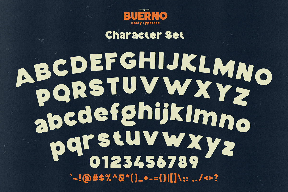 Buerno- Boldy Typeface, a Handwritten Font by Bentype Studio (Photo 2 of 7)
