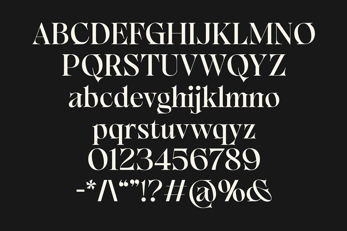Game & Reality - Fantasy Serif, a Font by Typia Nesia (Photo 2 of 16)