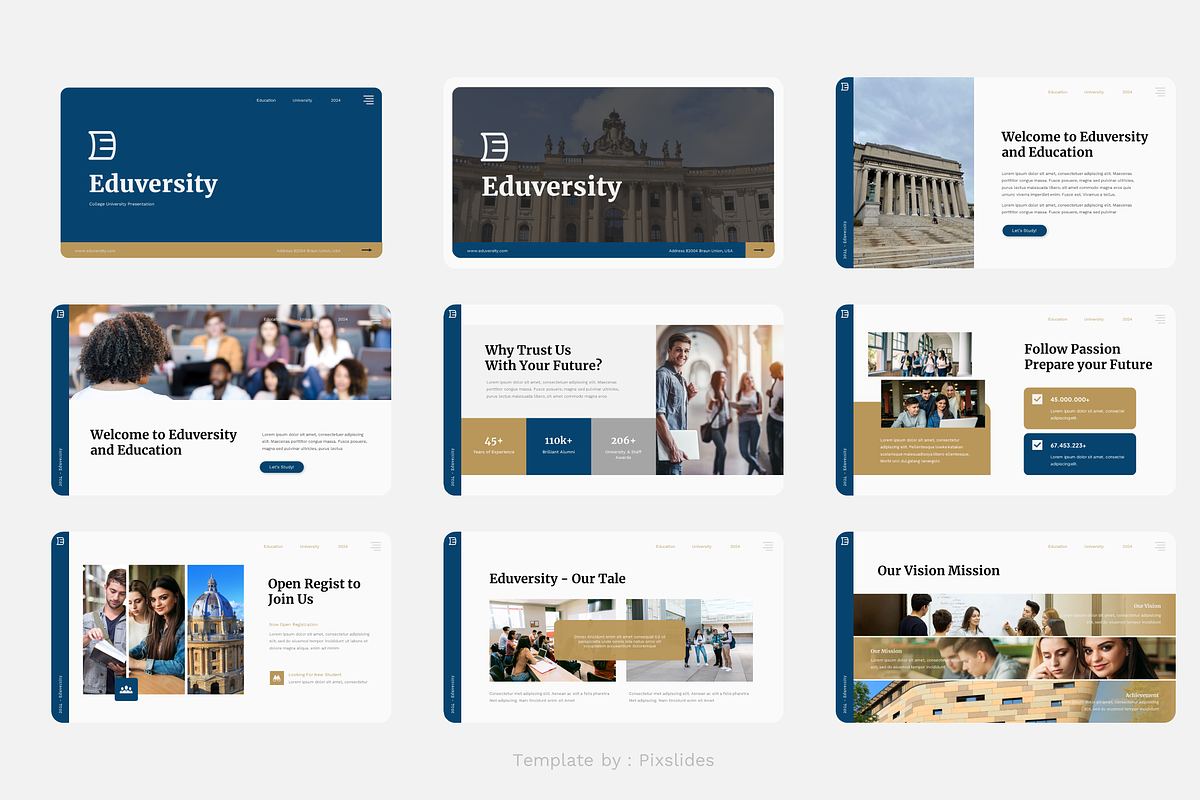 University and Education Keynote, a Presentation Template by Pixslides (Photo 2 of 7)