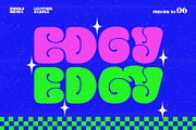 Bubble Brown Typeface, a Symbol Font by alit design (Thumbnail 11 of 23)